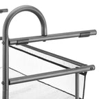 Silla de comedor moderna bohemia de ratán natural marrón
