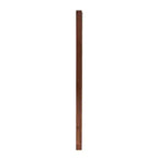 Espejo rectangular de cuerpo entero de 30x91 cm con marco de metal artesanal en bronce: Decoración elegante y moderna