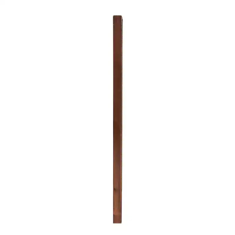 Espejo rectangular de cuerpo entero de 30x91 cm con marco de metal artesanal en bronce: Decoración elegante y moderna