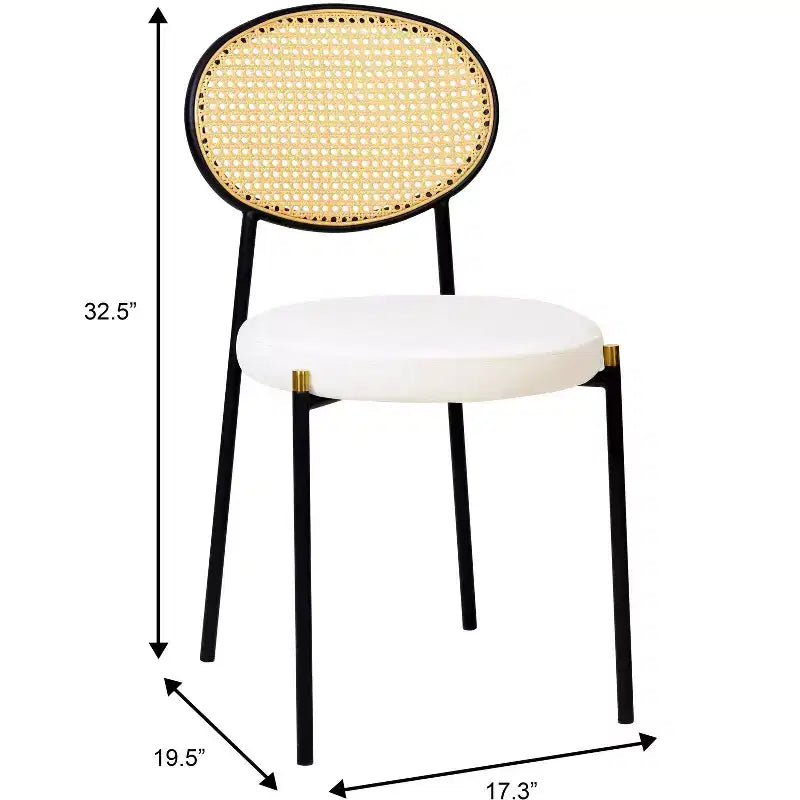 Juego de Comedor - Mesa de Comedor Redonda de 36" con Tablero de MDF Negro y Base Dorada, 4 Sillas de Comedor de Terciopelo con Patas de Acero Negro
