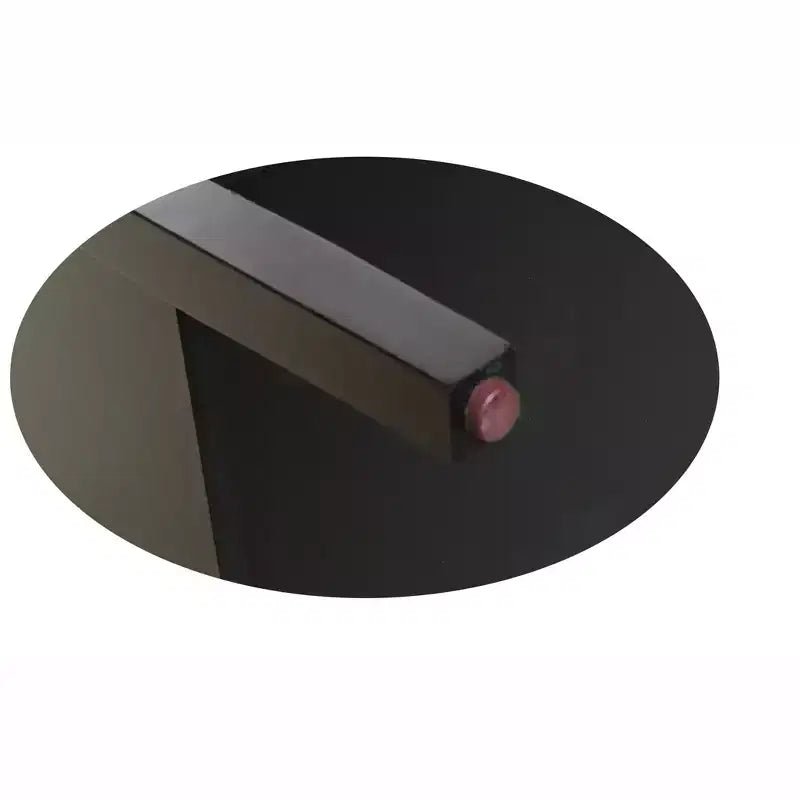 Mesa consola de madera de 2 puertas/Armario auxiliar de almacenamiento, Negro