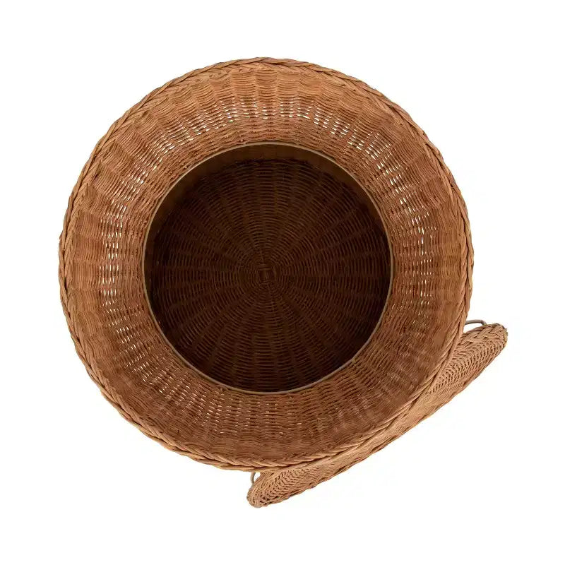 Mesa auxiliar de ratán