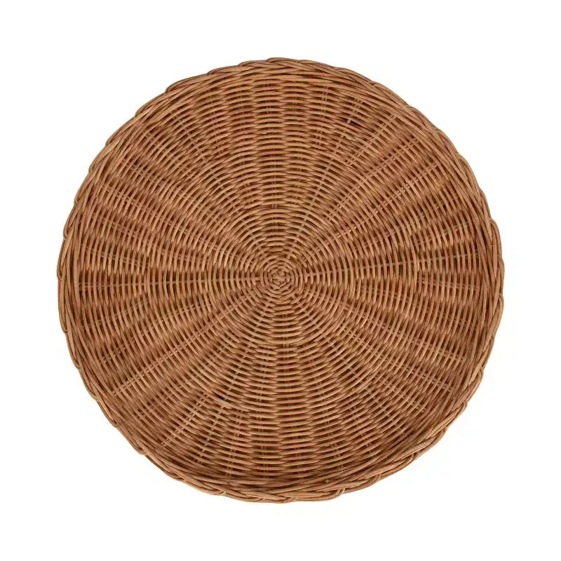 Mesa auxiliar de ratán