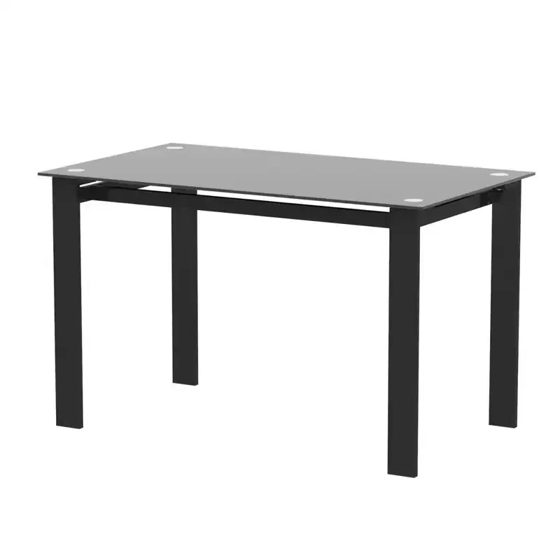 Juego de 4 sillas de comedor de cuero PU con forma de diamante y tapizado de cuero suave