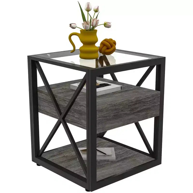 Juego de mesa de comedor industrial de 3 piezas para 2 personas, mesa y sillas de cocina, juegos de comedor para espacios pequeños