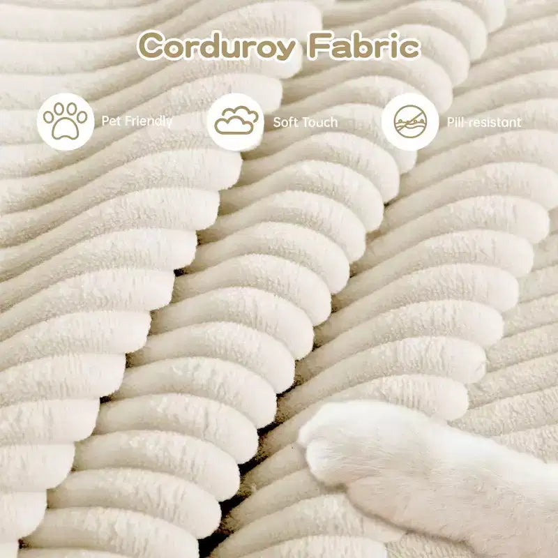 Sofá Modular Nuboso Sobredimensionado, Sofás Seccionales Convertibles Asiento Profundo Reposabrazos Extra Anchos