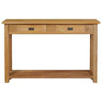 Mesa Consola Madera Natural Teca Maciza