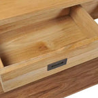 Mesa Consola Madera Natural Teca Maciza