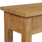 Mesa Consola Madera Natural Teca Maciza