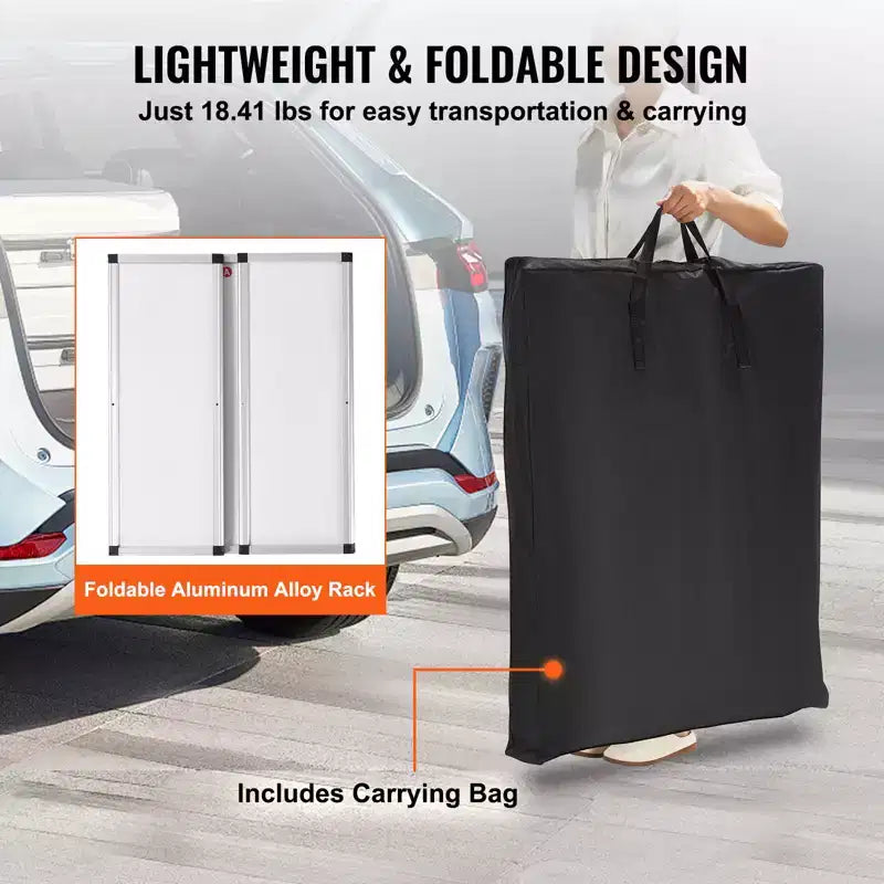 Mesa mostrador promocional, mesa de podio portátil para feria comercial, stand de mostrador de exposición con pared, blanco