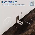 Estantería alta de 6 baldas, librería de madera de 161,5 cm de alto con estilo rústico industrial, organizador de almacenamiento de 6 niveles para sala de estar, dormitorio, biblioteca