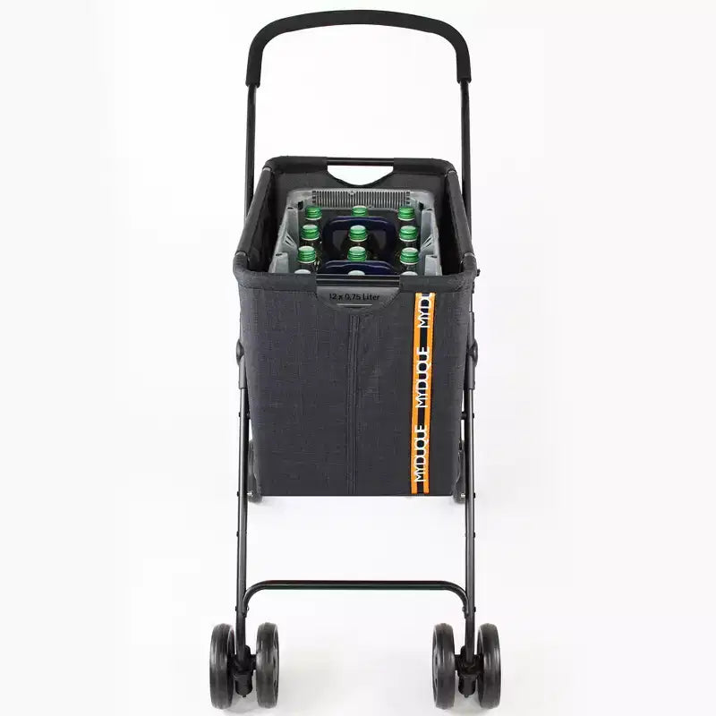 Carrito de compras - Melange Black - Carro utilitario con ruedas