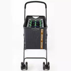 Carrito de compras - Melange Black - Carro utilitario con ruedas