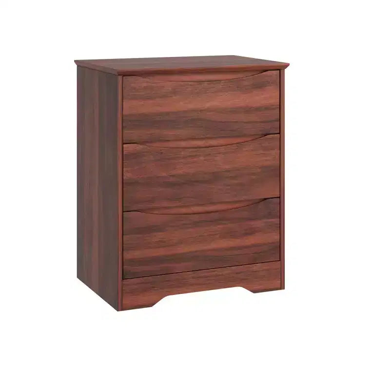 Cómoda alta de madera con 3 cajones, cómoda moderna, almacenamiento profundo, armario grande con tapa ancha para dormitorio, sala de estar, pasillo, habitación de niños