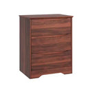 Cómoda alta de madera con 3 cajones, cómoda moderna, almacenamiento profundo, armario grande con tapa ancha para dormitorio, sala de estar, pasillo, habitación de niños