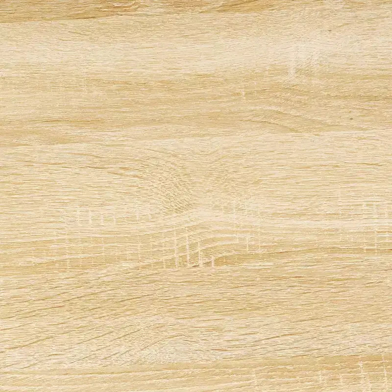 Taburete de mostrador de 24" de madera con base metálica y reposapiés - Natural