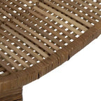 Sillón de ratán natural: Estructura de hierro forjado, no requiere montaje, limpiar con paño seco, uso para adultos