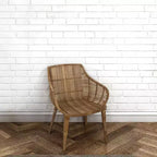 Sillón de ratán natural: Estructura de hierro forjado, no requiere montaje, limpiar con paño seco, uso para adultos