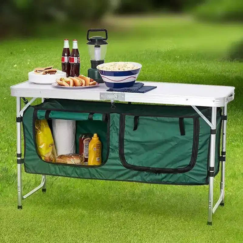 Mesa de camping portátil