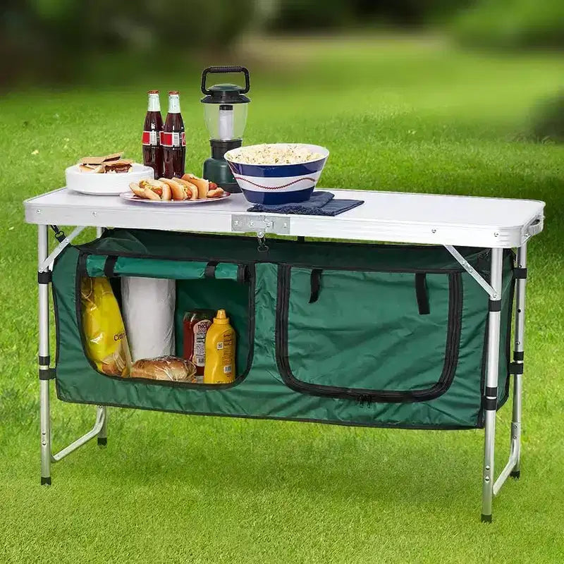 Mesa de camping portátil