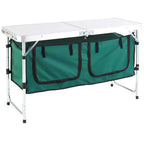 Mesa de camping portátil