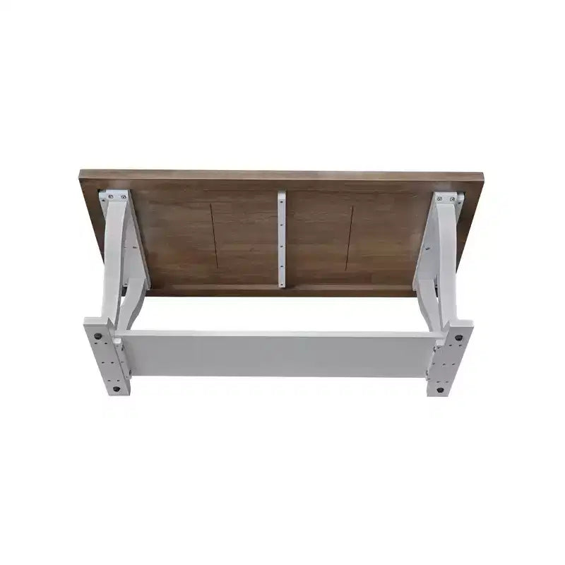 Mesa de centro de madera maciza