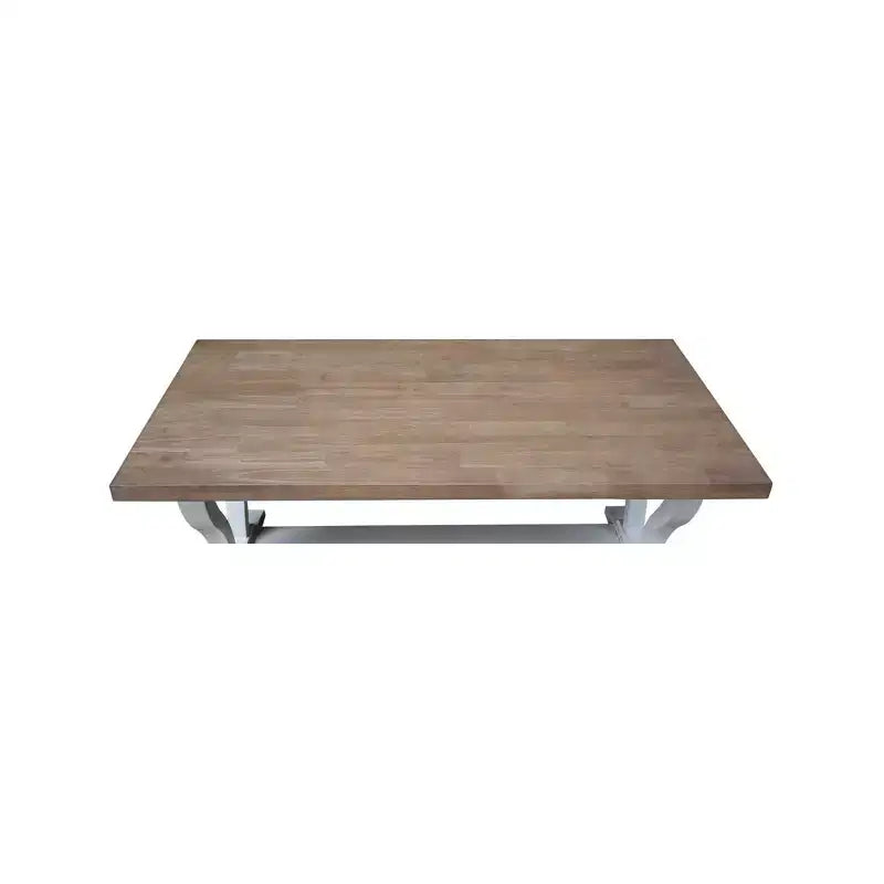 Mesa de centro de madera maciza