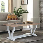 Mesa de centro de madera maciza