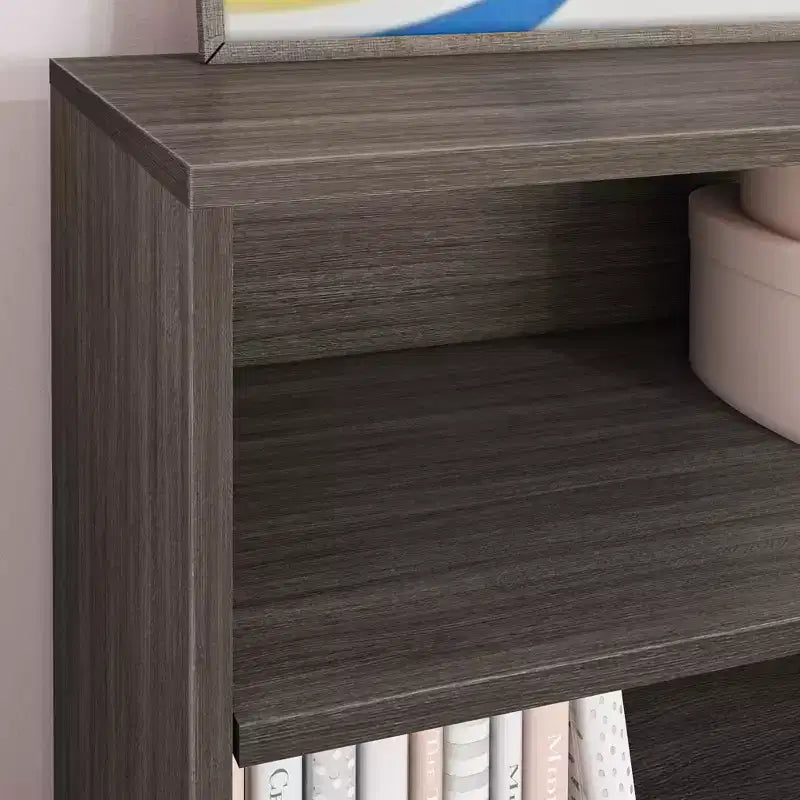 Estantería clásica de 6 estantes, estantería de madera maciza para dormitorio/sala de juegos infantiles