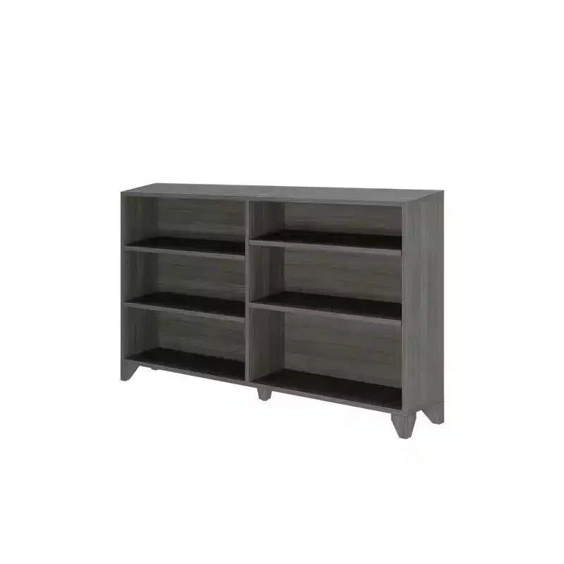 Estantería clásica de 6 estantes, estantería de madera maciza para dormitorio/sala de juegos infantiles
